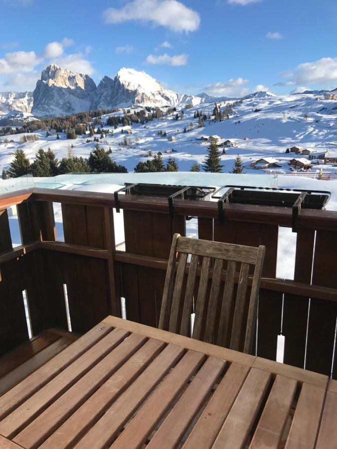 Appartamento Con Vista Sull'Alpe Di Siusi Bulla Ngoại thất bức ảnh
